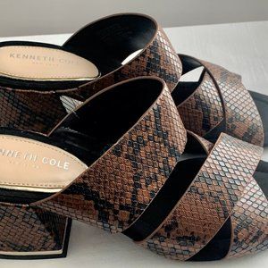 Kenneth Cole New York Maisie Stitch Mules FABULOUS